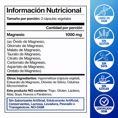Magnesium Complex - 8 en 1